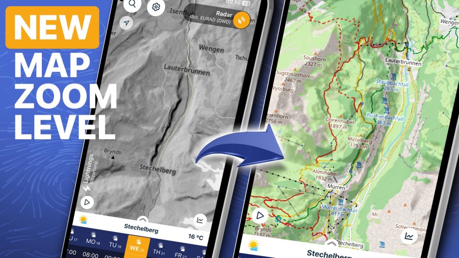 Hiking maps