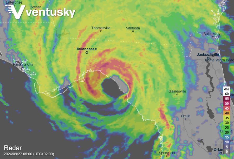 Explore Historic Hurricanes, Including Helene (2024) and Irma (2017